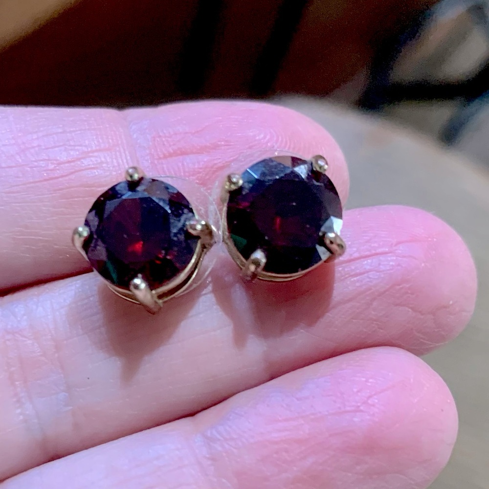 Ruby Sorrelli stud earrings
